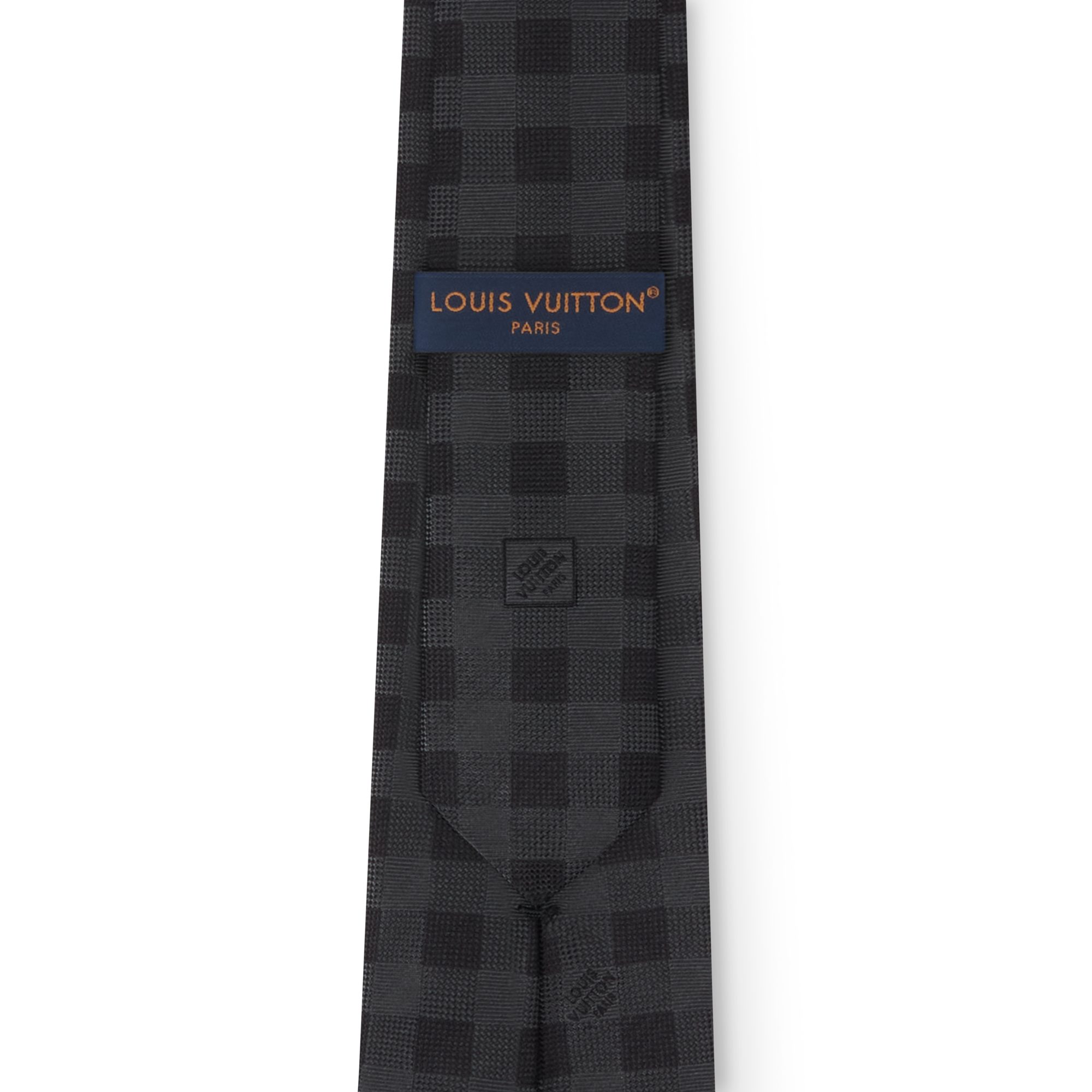 LOUIS VUITTON ブラック チェック柄 ネクタイメンズ黒 Check Tie S00 - Men - Accessories | LOUIS VUITTON ®